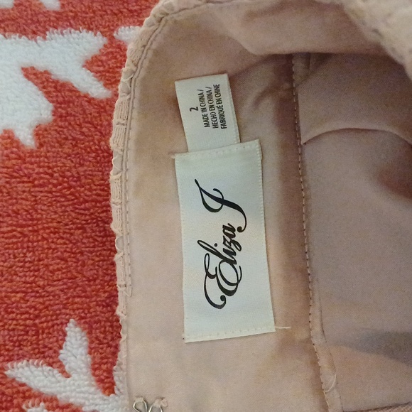 🔥🔥Eliza J blush Easter teared pleated lace skirt pockets 2 - Picture 8 of 16